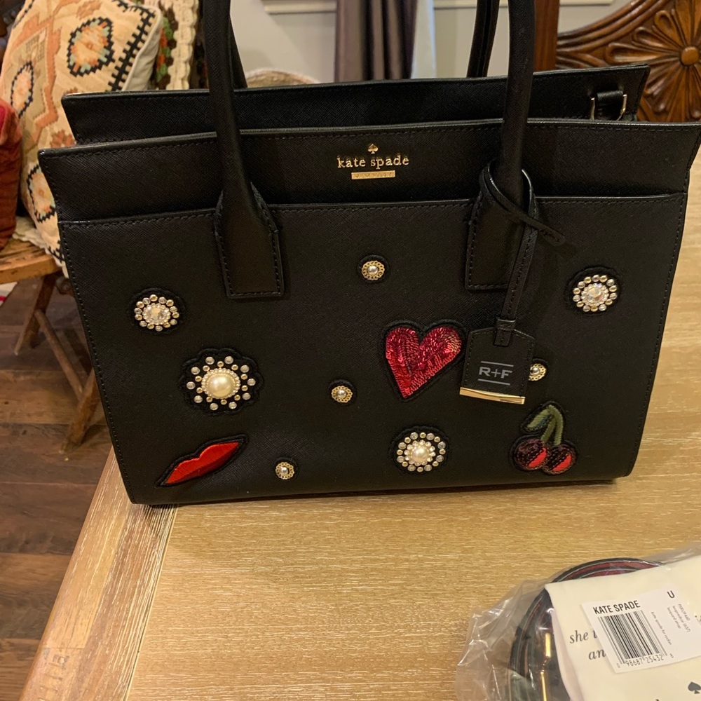 Kate Spade Black Rodan & Fields Project Satchel
